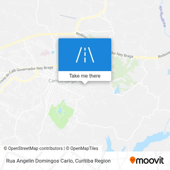 Rua Angelin Domingos Carlo map