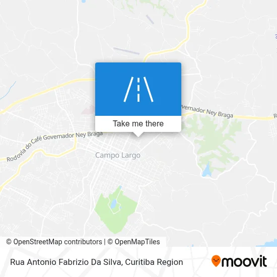 Rua Antonio Fabrizio Da Silva map