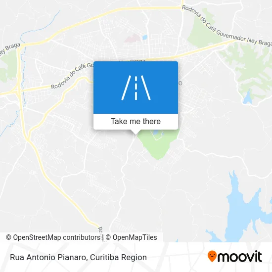 Rua Antonio Pianaro map