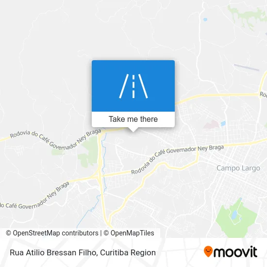 Rua Atilio Bressan Filho map