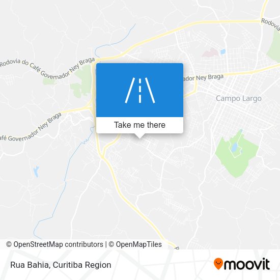 Rua Bahia map