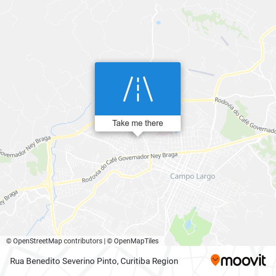 Rua Benedito Severino Pinto map