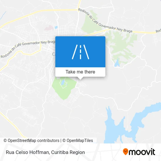 Rua Celso Hoffman map