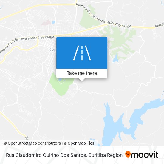 Rua Claudomiro Quirino Dos Santos map