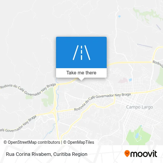 Rua Corina Rivabem map