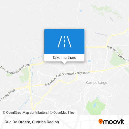 Rua Da Ordem map