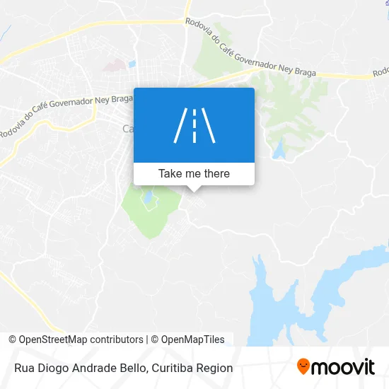 Rua Diogo Andrade Bello map
