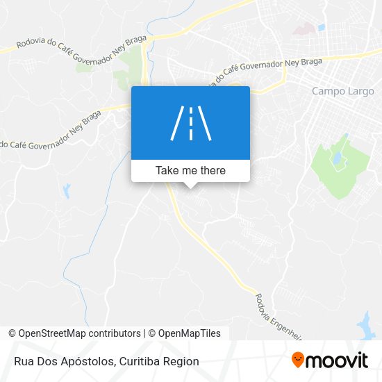Rua Dos Apóstolos map