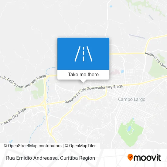 Rua Emidio Andreassa map