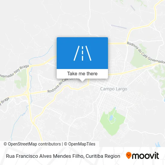 Rua Francisco Alves Mendes Filho map