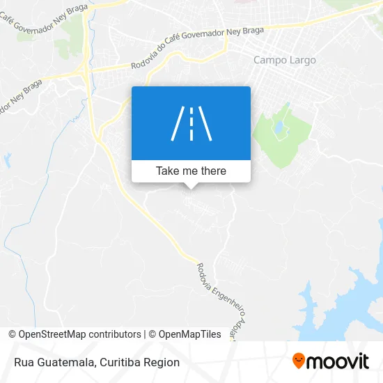 Rua Guatemala map