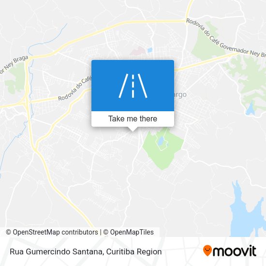 Rua Gumercindo Santana map