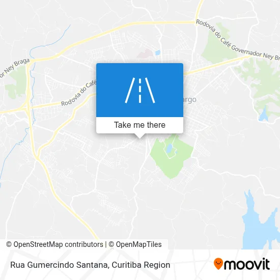 Rua Gumercindo Santana map