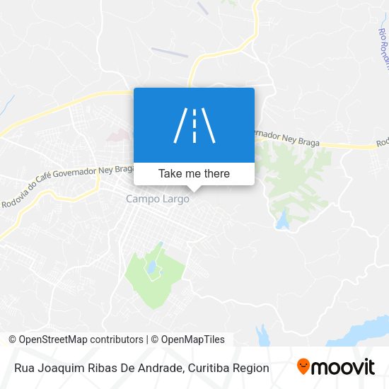 Rua Joaquim Ribas De Andrade map
