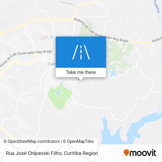 Rua José Chipanski Filho map