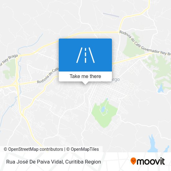 Rua José De Paiva Vidal map