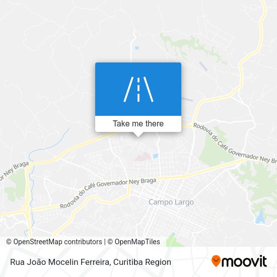 Rua João Mocelin Ferreira map