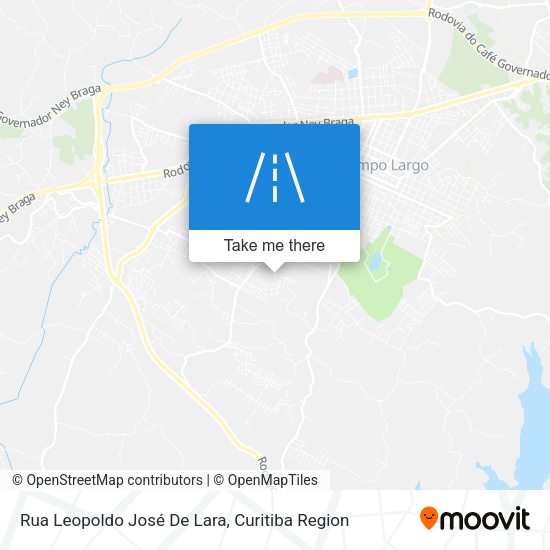 Rua Leopoldo José De Lara map