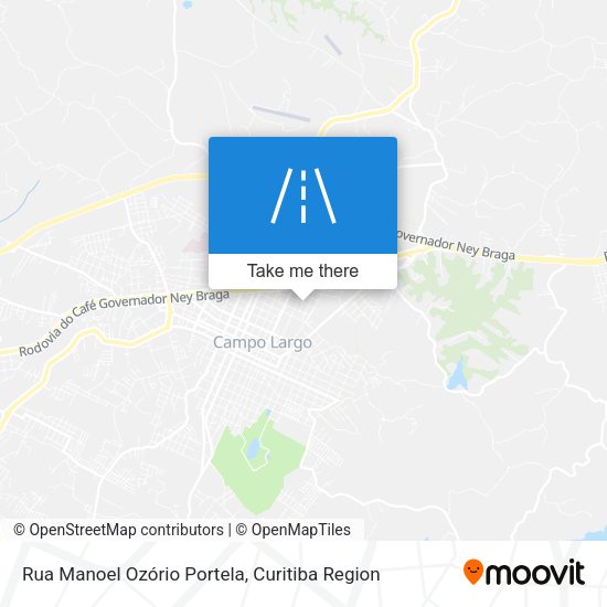Rua Manoel Ozório Portela map