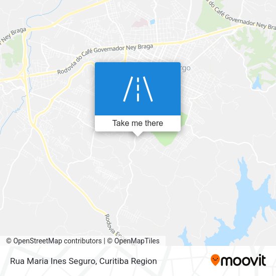 Rua Maria Ines Seguro map