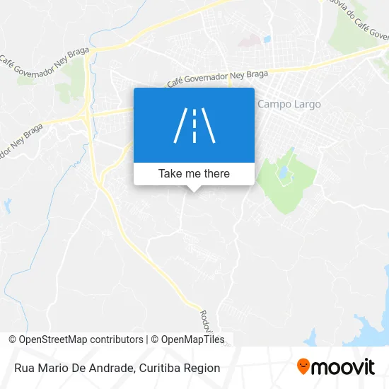 Rua Mario De Andrade map