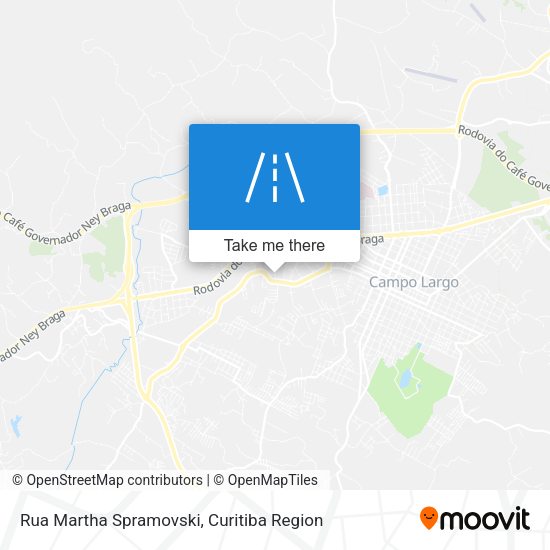 Rua Martha Spramovski map