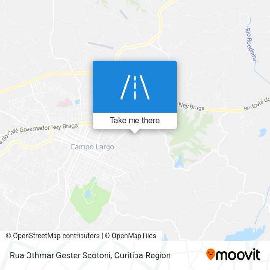 Rua Othmar Gester Scotoni map