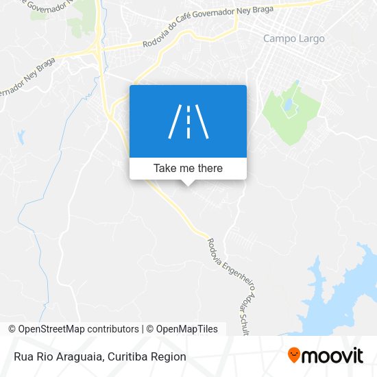 Rua Rio Araguaia map