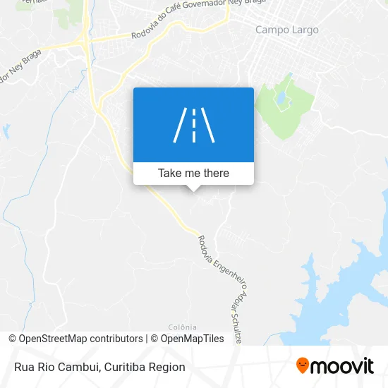 Rua Rio Cambui map