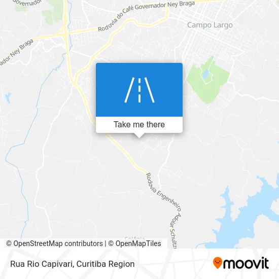 Rua Rio Capivari map