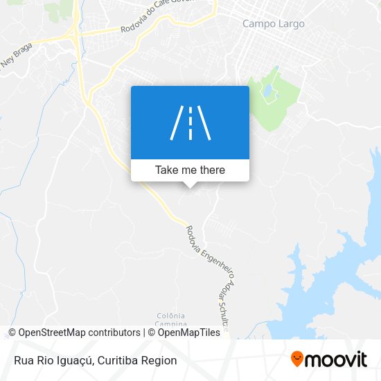 Rua Rio Iguaçú map