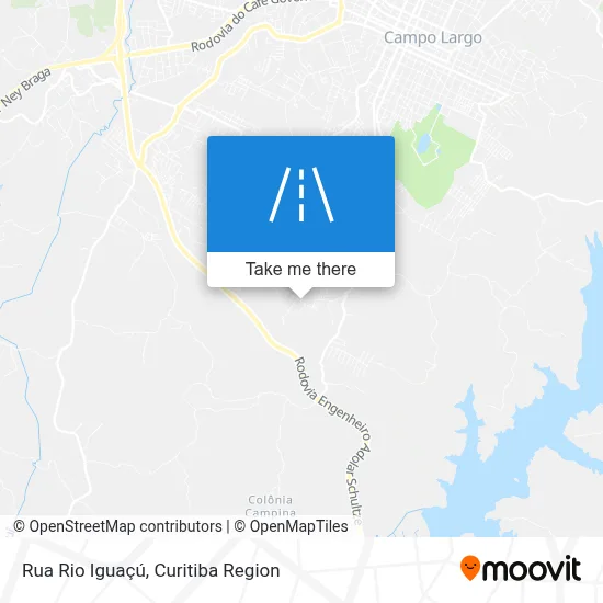 Rua Rio Iguaçú map
