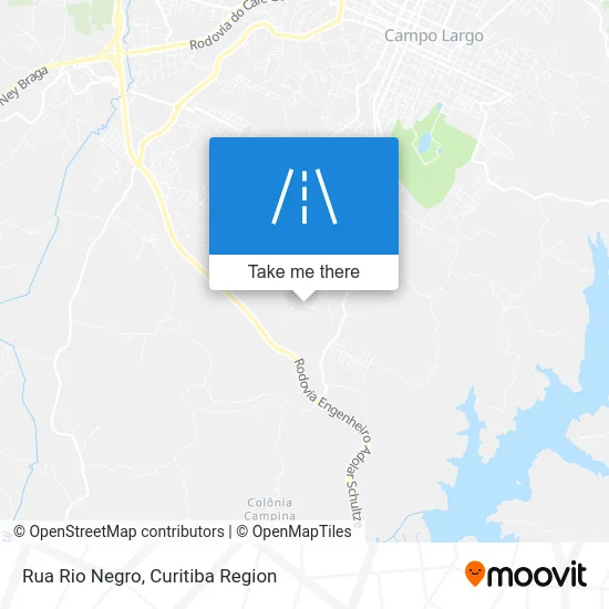 Rua Rio Negro map