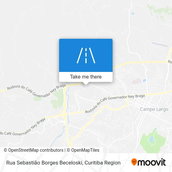 Rua Sebastião Borges Beceloski map