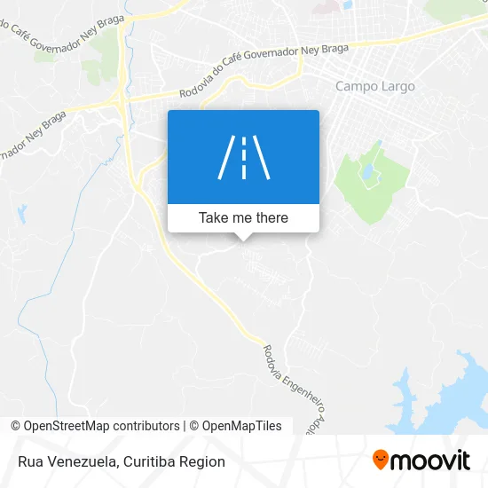 Rua Venezuela map