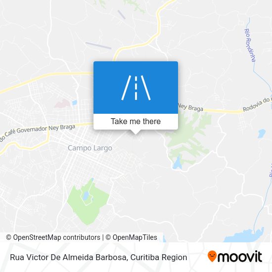 Rua Victor De Almeida Barbosa map