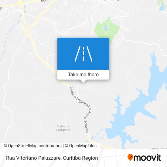 Rua Vitoriano Peluzzare map