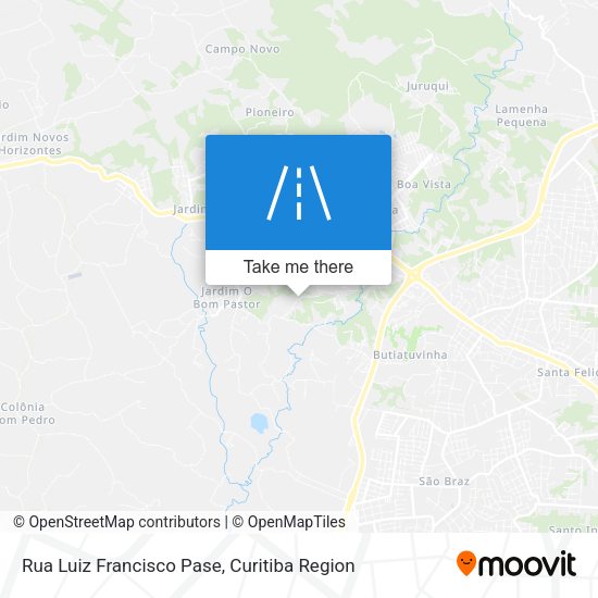 Rua Luiz Francisco Pase map