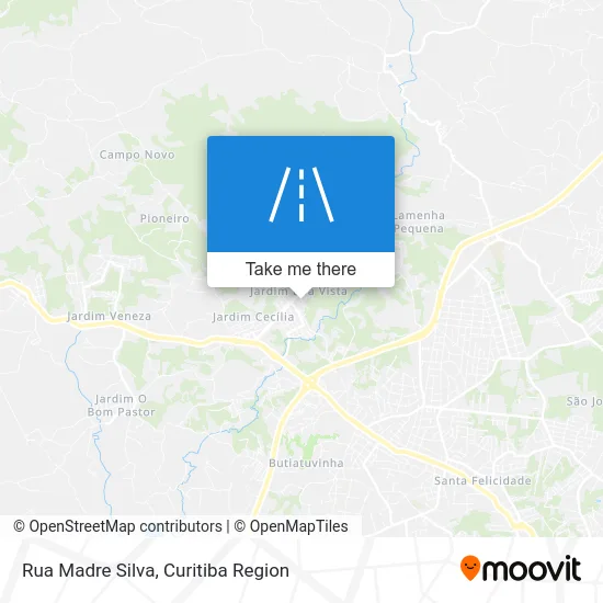 Rua Madre Silva map