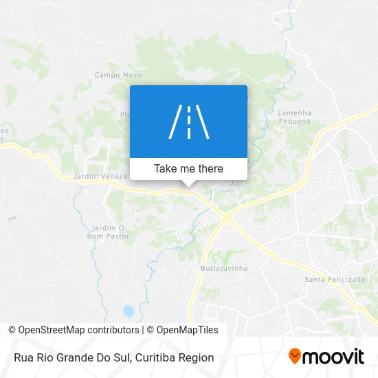 Rua Rio Grande Do Sul map