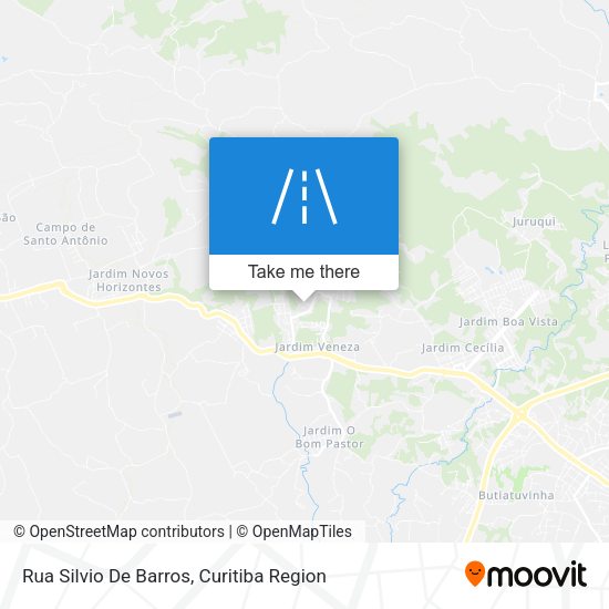 Rua Silvio De Barros map