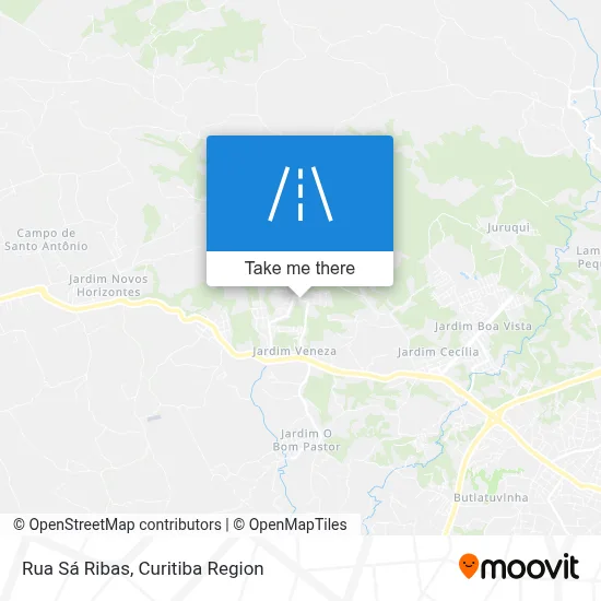 Rua Sá Ribas map