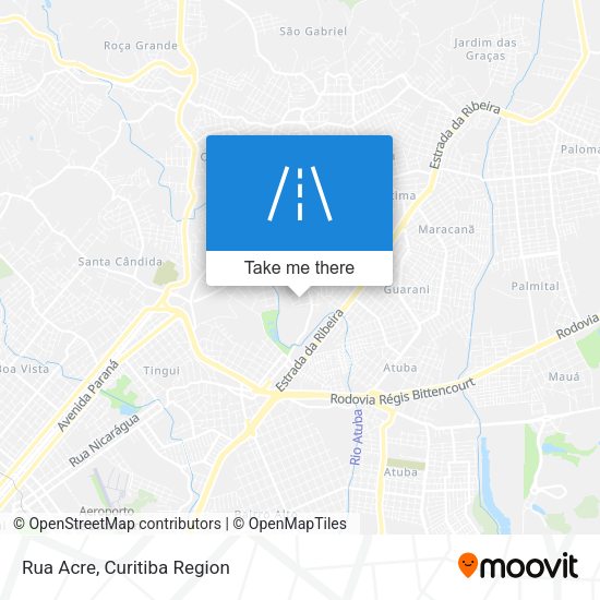 Rua Acre map