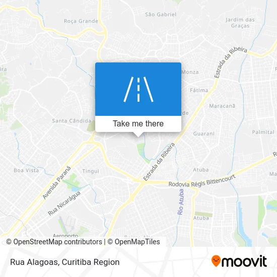 Rua Alagoas map