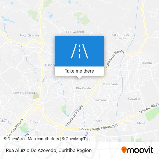 Rua Aluízio De Azevedo map