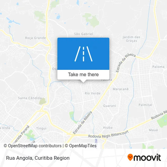 Rua Angola map