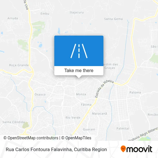 Rua Carlos Fontoura Falavinha map