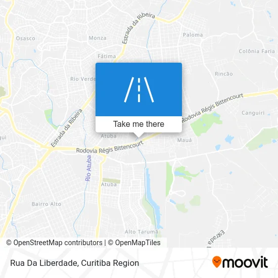 Rua Da Liberdade map