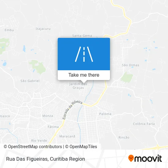 Rua Das Figueiras map