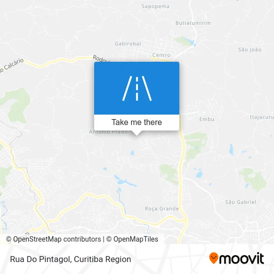 Rua Do Pintagol map